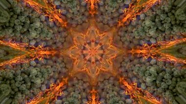 soyut kaleidoscope hareketli arka plan.