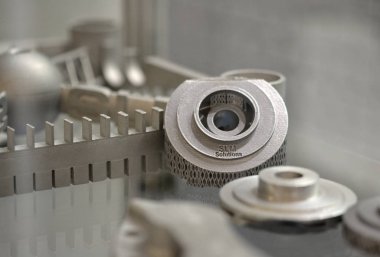 Metal 3d yazıcıya yazdırılan nesne