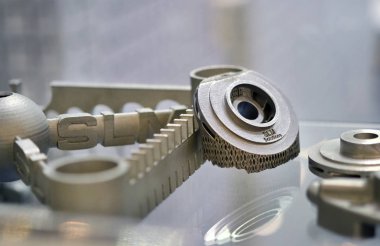 Metal 3d yazıcıya yazdırılan nesne