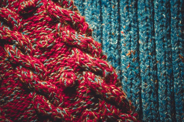 Background of knitting patterns — Stock Photo, Image