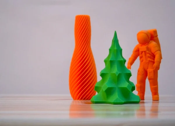 Model vytištěný na 3D tiskárně — Stock fotografie