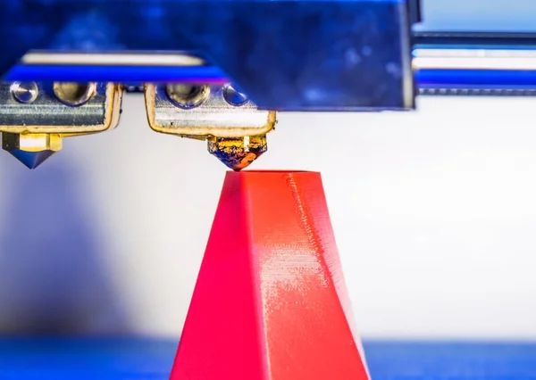 Impresión 3D moderna de primer plano — Foto de Stock