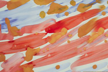 Soyut arka plan fırçaşeritler mavi, pembe, sarı