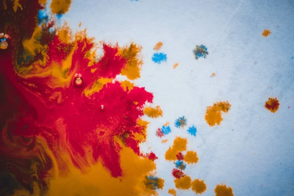 renkli boyalar bulanık arka plan boşanma