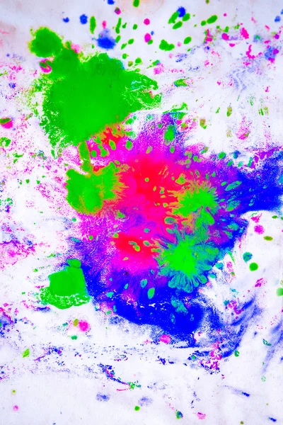 Fondo abstracto de manchas rosa, verde y azul — Foto de Stock