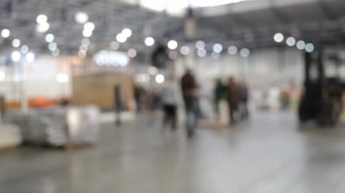 Büyük bina içinde inşaat işleri