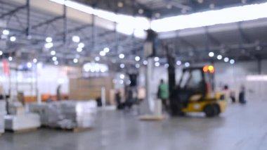 Büyük bina içinde inşaat işleri