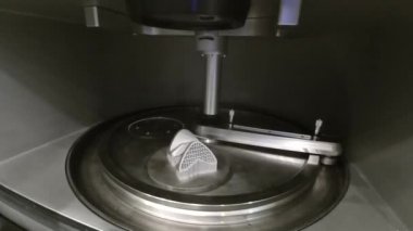 Metal 3d yazıcı, lazer sinterleme makinesi metal tozundan basılmış nesne