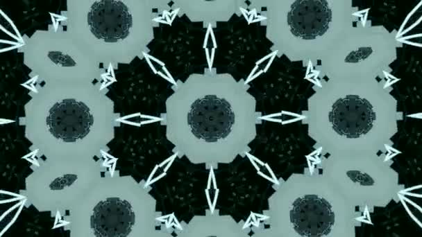 Résumé kaléidoscope mouvement arrière-plan. Séquence graphiques multicolores 