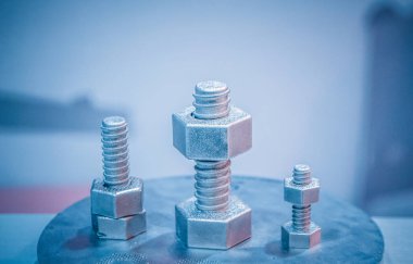 Metal tozundan metal 3D yazıcıya basılmış nesne.