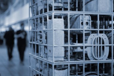 Erimiş plastik baruttan 3 boyutlu yazıcıya yakın plan baskı yapılmış. Erimiş poliyamid tozundan 3 boyutlu yazıcıya basılmış bir model. Yeni modern 3D baskı teknolojisi. Çoklu Jet Füzyon MJF teknolojisi