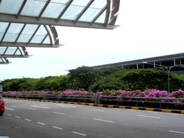 Ülke - Singapur, şehir, Singapur tarihi 04 / 15 / 2020 Changi Havaalanı Terminali 2.