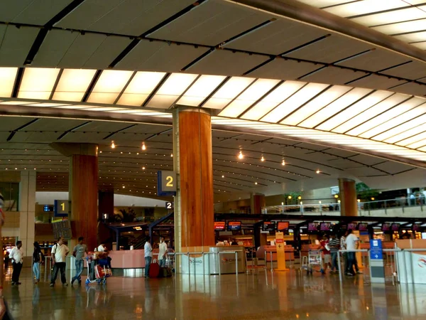 Country Singapore City Singapore Date 2020 View Singapore Changi Airport — стоковое фото