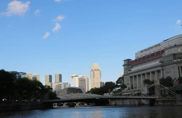 Ülke Singapur Tarih 2020 Suntec City Escplanade Pan Pacific Hotel — Stok fotoğraf