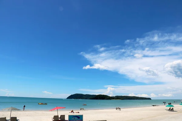 Campagne Malaisie Ville Date Langkawi 2020 Paysage Vue Plage Pantai — Photo