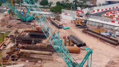 Ülke - Singapur Tarihi 04 / 24 / 2020 Vinçli yeni şantiye