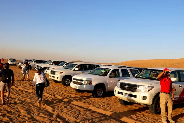 Country Dubai Date 2020 Desert Safari Tour Cars 4X4 Park — стоковое фото