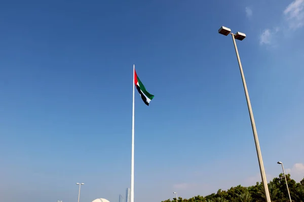 Land Vae Stadt Abu Dhabi Datum 2020 Blick Auf Die — Stockfoto
