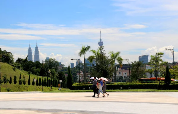 Country Malaysia City Kuala Lumpur Date 2020 Far View Menara — стоковое фото