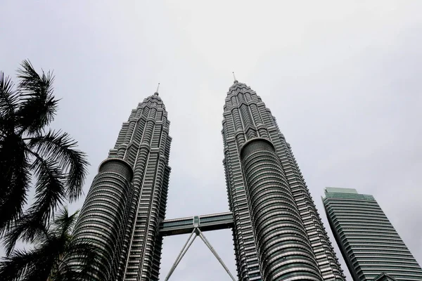 Kraj Malezja Miasto Kuala Lumpur Data 2020 Bliski Widok Petronas — Zdjęcie stockowe