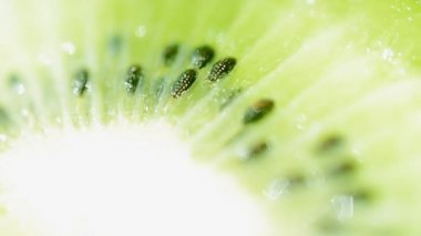 Dilim izole taze kivi