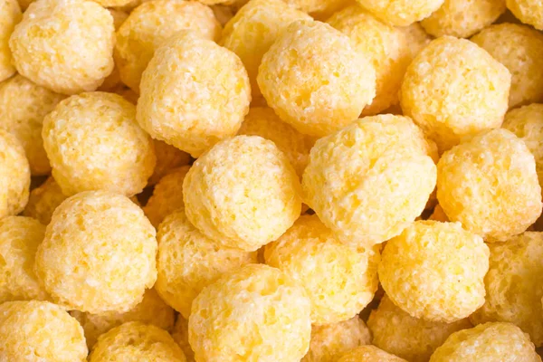 food textures: corn balls