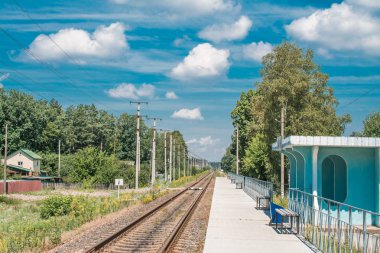 trainstation doğa arka plan ile on Rails