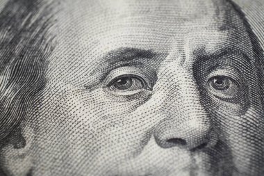 Benjamin franklin 100 dolarlık banknot üzerinde