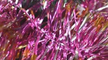 Noel tatil arka plan döner parlayan güzel violet.