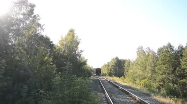 Rus yük treni pan