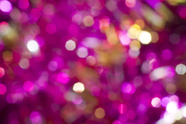 Abstrakte rosa Bokeh Weihnachten Hintergrund. — Stockfoto