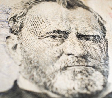portre ulysses s. grant 50 dolar fatura