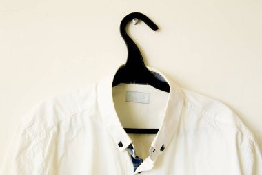 Askı, moda koleksiyonu bölümü mens forması.