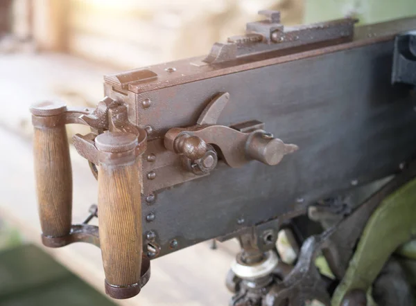 Old Russian Machine Gun Second World War — Stock Photo, Image