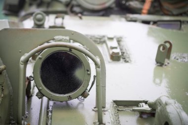 askeri bir eski araba Far