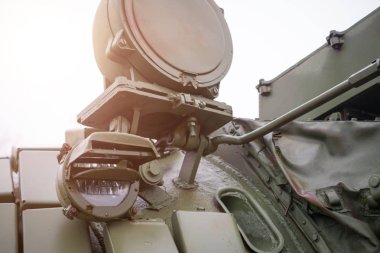 Eski bir Rus tankı T80b