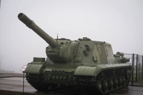 Russian self propelled gun ISU 152 — Stock Photo, Image