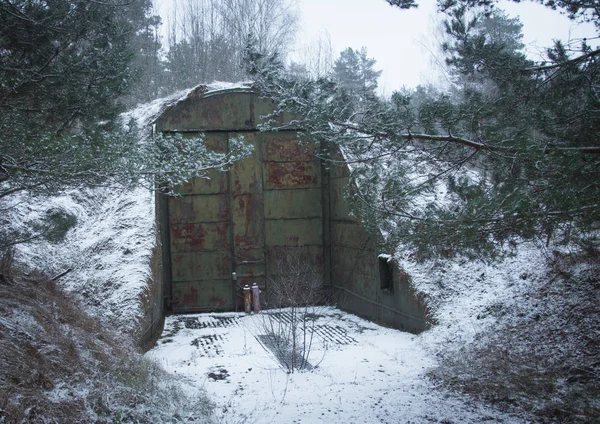 Old military bunker — Stock Photo, Image