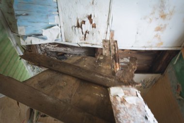 içinde bir ıssız görünümünü çalıştığı bina, arka plan ve doku