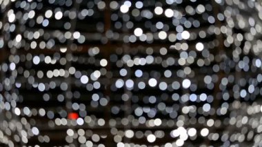 Işıklar Bokeh arka plan, parti soyut tam hd ayak