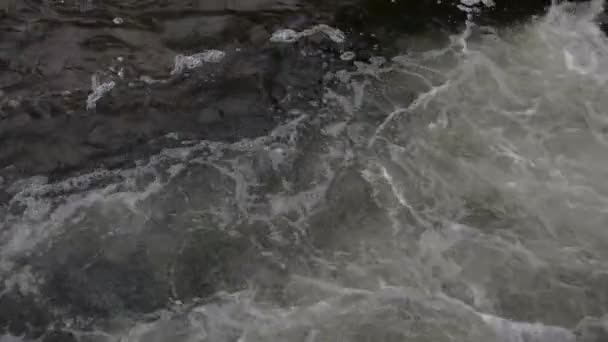 Água fervente superficial — Vídeo de Stock