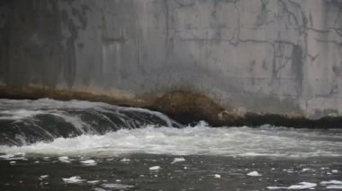 şelale arka plan kaynar