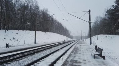 tren yolu manzara