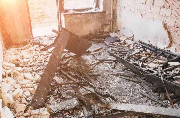 Interior of an old abandoned room — Stock Photo, Image