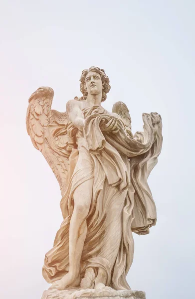 Estátua de Bernini de anjo em Roma — Fotografia de Stock