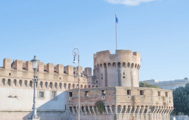 Rome, İtalya - 16 Şubat 2015: Hadrian'ın Türbesi