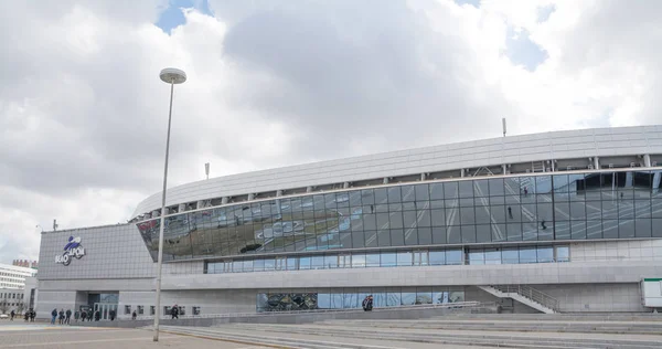 Minsk, Fehéroroszország - március, 19, 2019: téli sport komplexum ismert Minszk Arena. — Stock Fotó