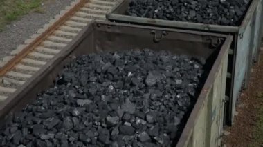 kömür treni yük vagonu