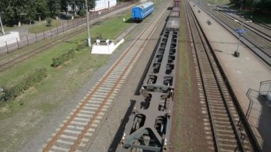 Emty Tren Yük Taşıma Platformu