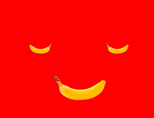 Fundo Com Bananas Foto Personalizada Para Fundo — Fotografia de Stock